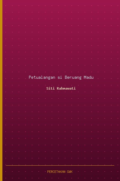 Petualangan si Beruang Madu