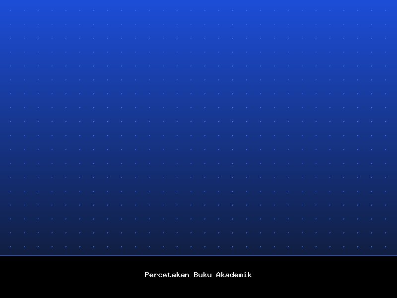 Percetakan Buku Akademik